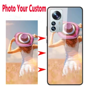 Customized DIY Tempered Glass Case For Xiaomi 12 11 13 13T Pro Lite 12T Pro 12X CIVI 2 11T Pro Redmi A1 Plus PocoC40 X4 GT F4 M4 - Image 1