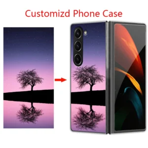 DIY Customized Hard PC Cases For Samsung Galaxy Z Fold 5 5G Case Fold 2 3 4 Phone Case For Samsung Galaxy Z Fold3 Funda Bumper - Image 4