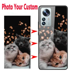 Customized DIY Tempered Glass Case For Xiaomi 12 11 13 13T Pro Lite 12T Pro 12X CIVI 2 11T Pro Redmi A1 Plus PocoC40 X4 GT F4 M4 - Image 3