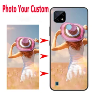 DIY Customized Silicone Case For Realme C21 C21Y C25 C25s C30 Narzo 30 5G 30A Case For Realme C15 C11 2021 2020 GT NEO C30 Q3S T - Image 1