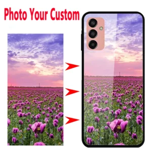 Customized DIY Tempered Glass Cases For Samsung A34 A54 5G A14 A24 4G A04 A04e S23 Ultra Plus S10 S10E Note 10 Lite A70 A50 A30S - Image 3