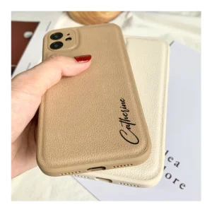 16 Pro Max Custom Name Phone Case For iPhone 11 12 13 14 15 Pro Max Luxury Korea Leather Personalised Cover 11 13 14 15 Pro Max - Image 5